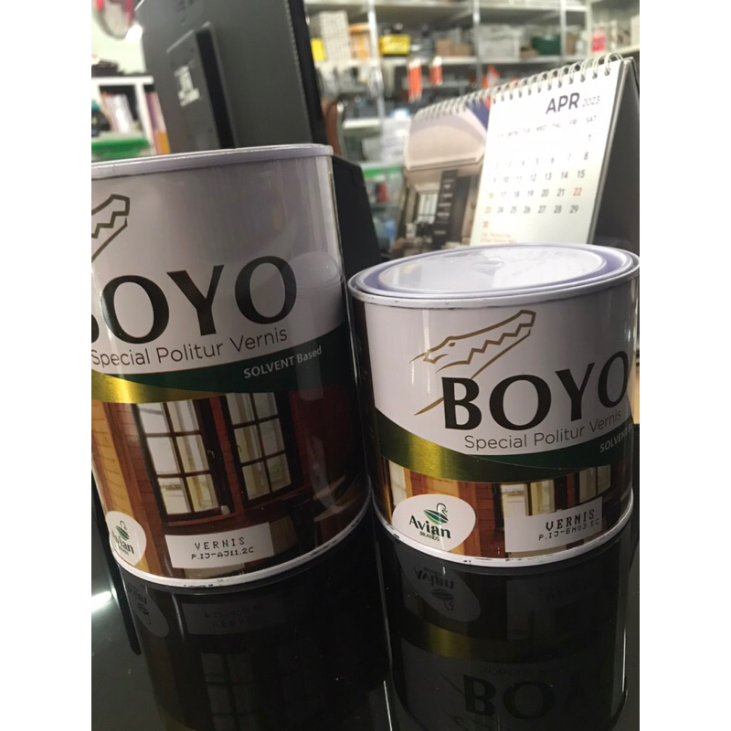 BOYO CAT POLITUR 1 LITER (BACA DESKRIPSI)