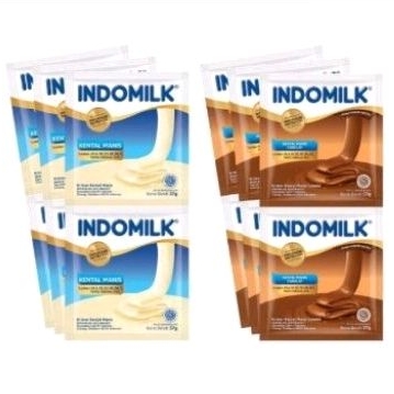 

Susu Kental Manis Sachet Indomilk 6 x 37g