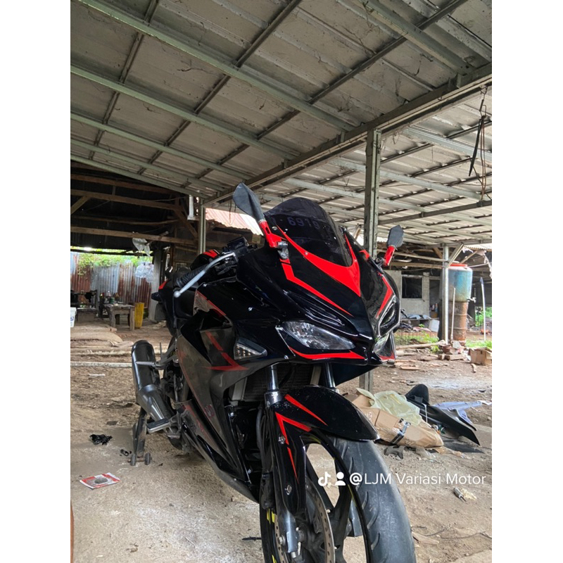 full fairing depan cbr250rr pnp cbrk45 lokal(tanpa rubah rangka)