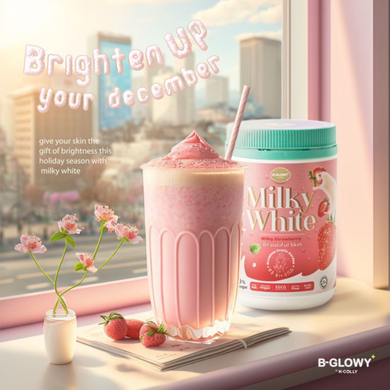 kcolly sweet 17 dan milky white pemutih tubuh premium