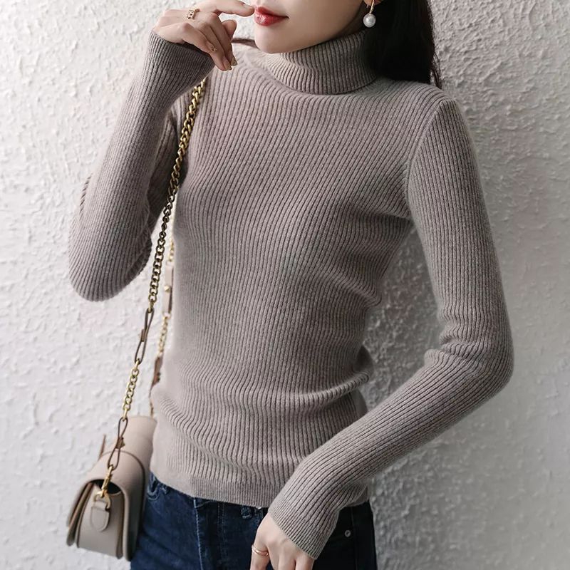 Sweater Turtleneck Daisy Atasan Wanita