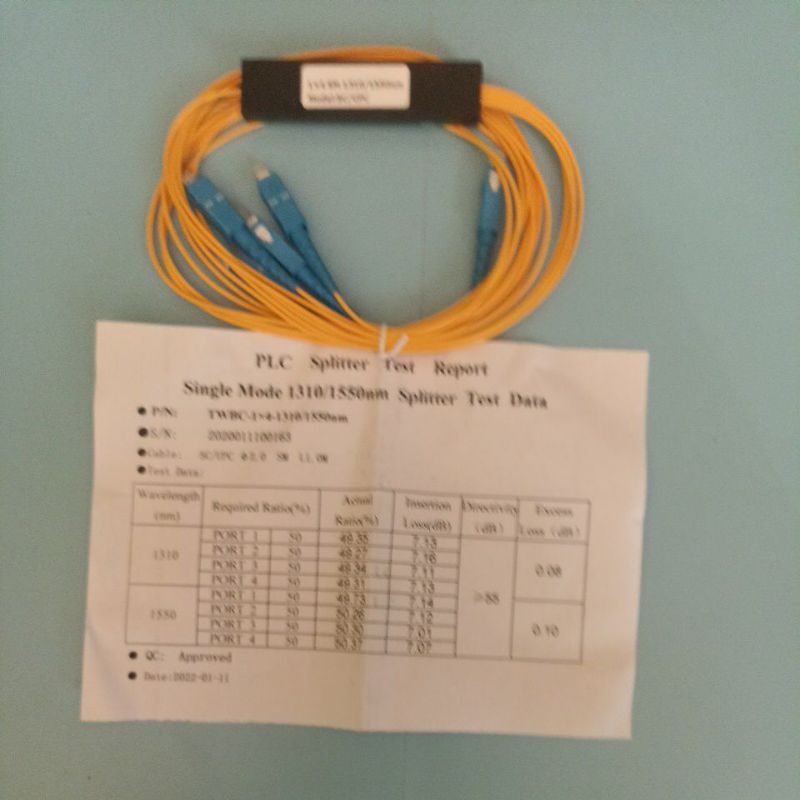 splitter 1-4 sc upc modular mini