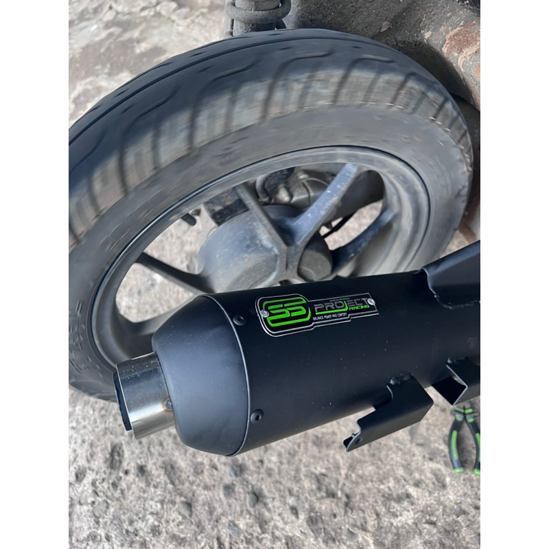 Knalpot Copy CMS SS  Project & Knalpot Non SS Pro TZM FULLPACK For Honda Scoopy Fi Genio Beat fi Bea