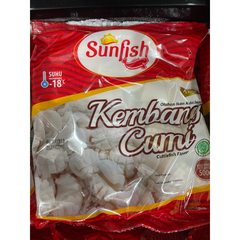 

sunfish kembang cumi 500gr