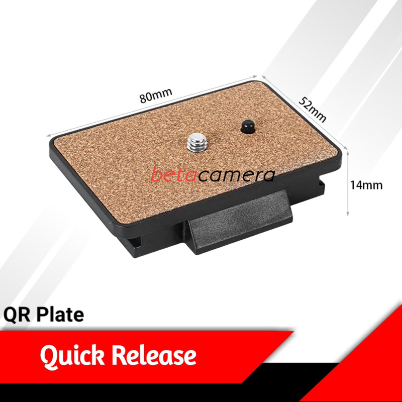 Quick Release Plate Tripod Monopod Velbon PH-268 PH-288 PH-368 CX-686 Yunteng VCT-950 VCT-880 VCT-87