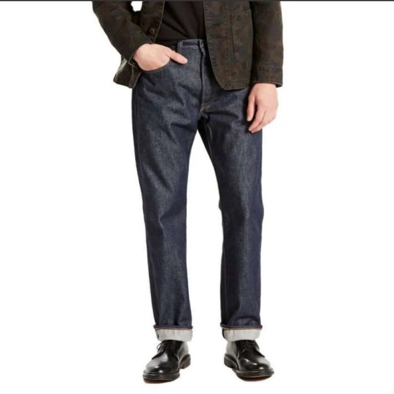 Levis 501 Original Two Horse Blue Miu Made in USA Selvedge