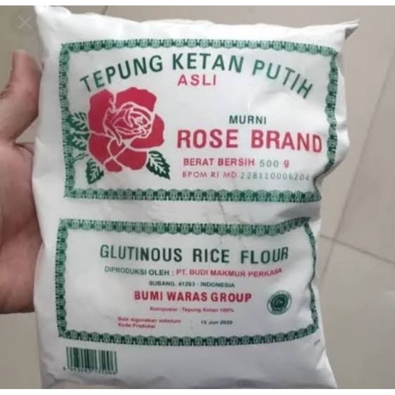 Tepung Ketan Rosebrand 500gr
