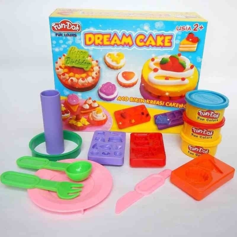 FUN DOH DREAM CAKE / MAINAN EDUKASI ANAK