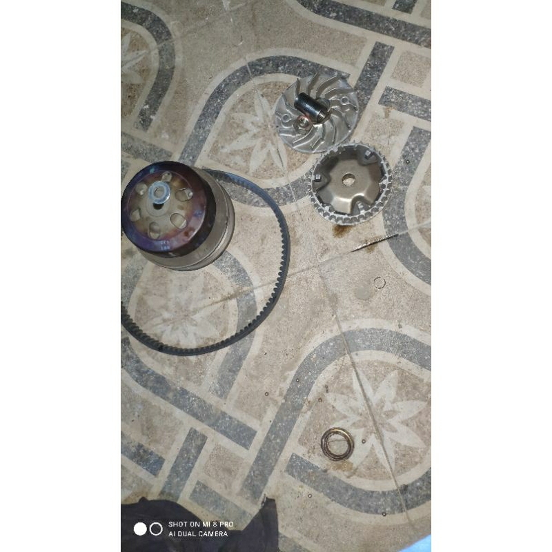 poley cvt depan belakang mangkok cvt ganda beat esp 2016-2019