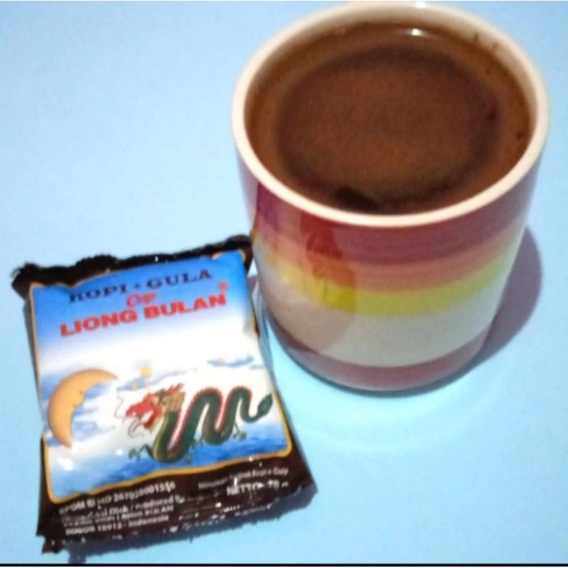 

Kopi Liong Bulan Plus Gula Per Sachet