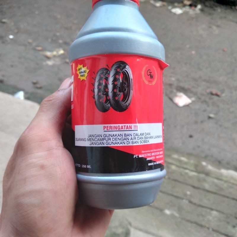 Cairan Ban Tubles untuk motor Beat Vario mio Scoopy Semua motor bisa 350ML