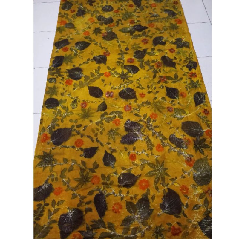 Kain Batik Ecoprint Kain Katun