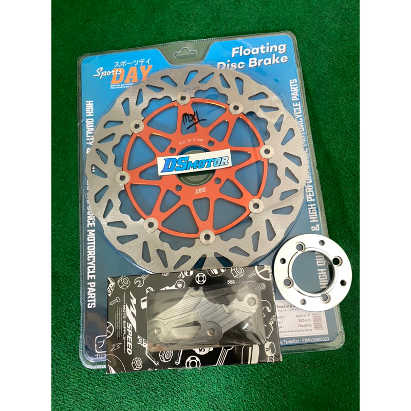 disc piringan cakram DAY floating 300mm 300 mm PNP suzuki satria 2tak hiu lumba satriaRU satria2tak 