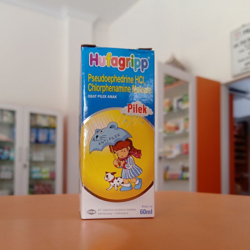 HUFAGRIP BIRU OBAT PILEK ANAK