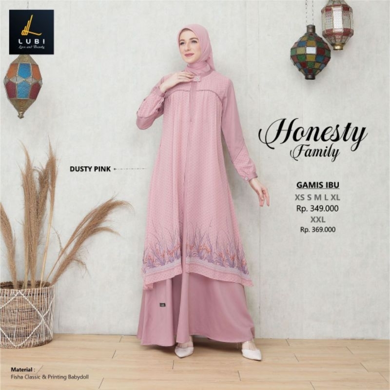 GAMIS ELEGAN HONESTY  || BY LUBI