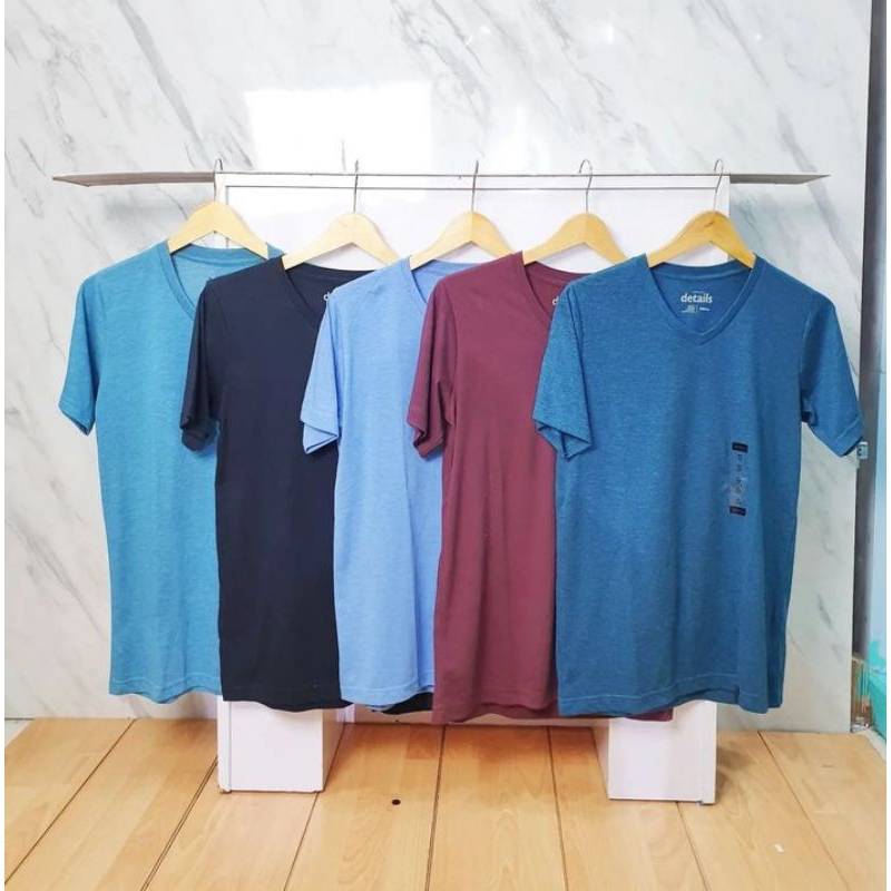 Kaos Cowo Polos Details Original Murah