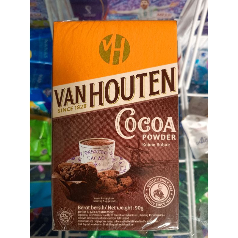 

Coklat Bubuk Van Houten 90 Gram