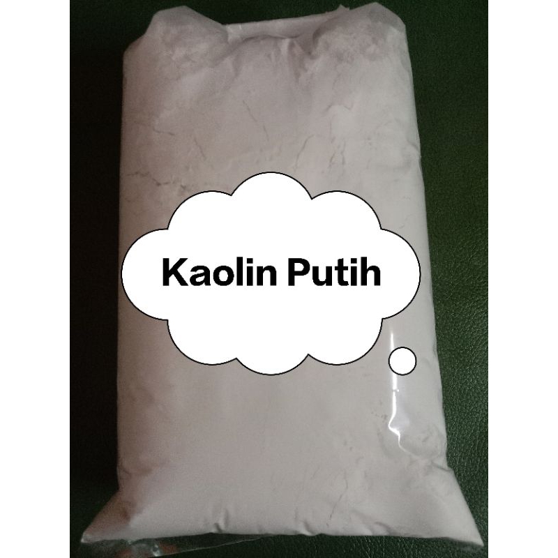 Kaolin Putih/Kaolin Clay/Kaolin Powder. 1 kg.
