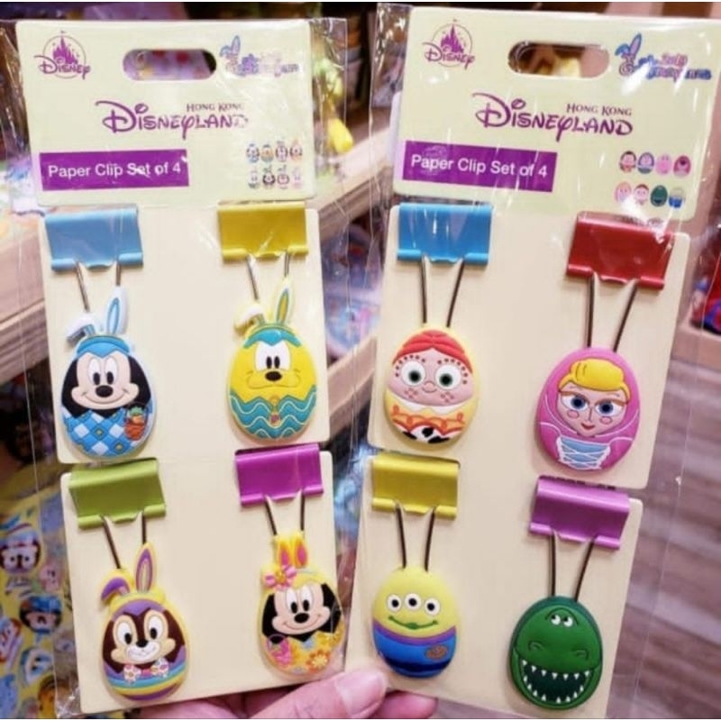 

Set Paper Clip / Penjepit Kertas Paper Klip Isi 4pcs Disney Karakter Tsumtsum