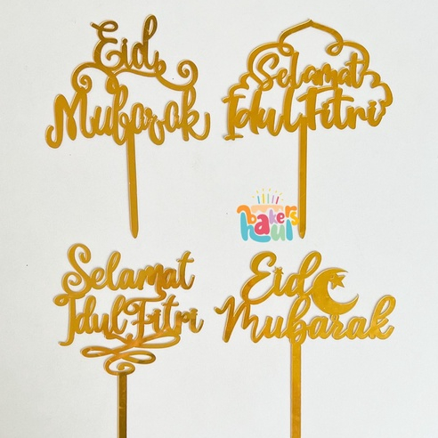 

Cake Topper Lebaran / Eid Cake Topper / Hiasan Kue Lebaran / Dekorasi Kue Lebaran / Topper Eid / Acrylic Cake Topper / Tusukan Kue Lebaran / Hiasan Kue Lebaran / Acrylic Topper Eid