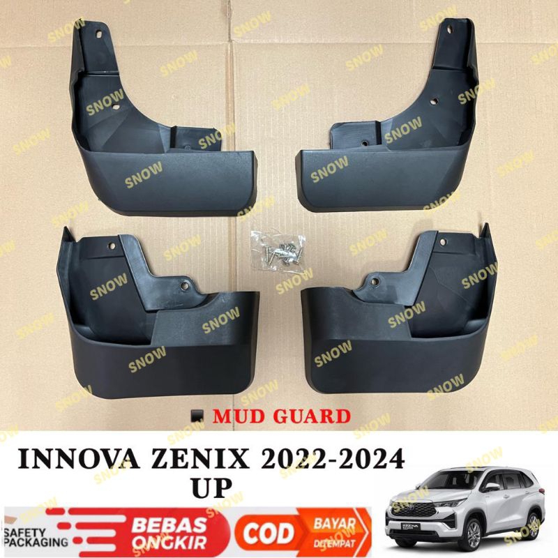 Mud Guard Innova Zenix 2022 2023 2024 Tipe Q Body Kit Karpet Lumpur