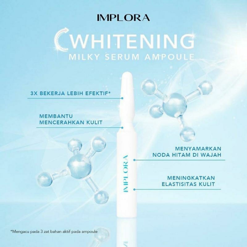 Implora Whitening Milky Serum Ampoule