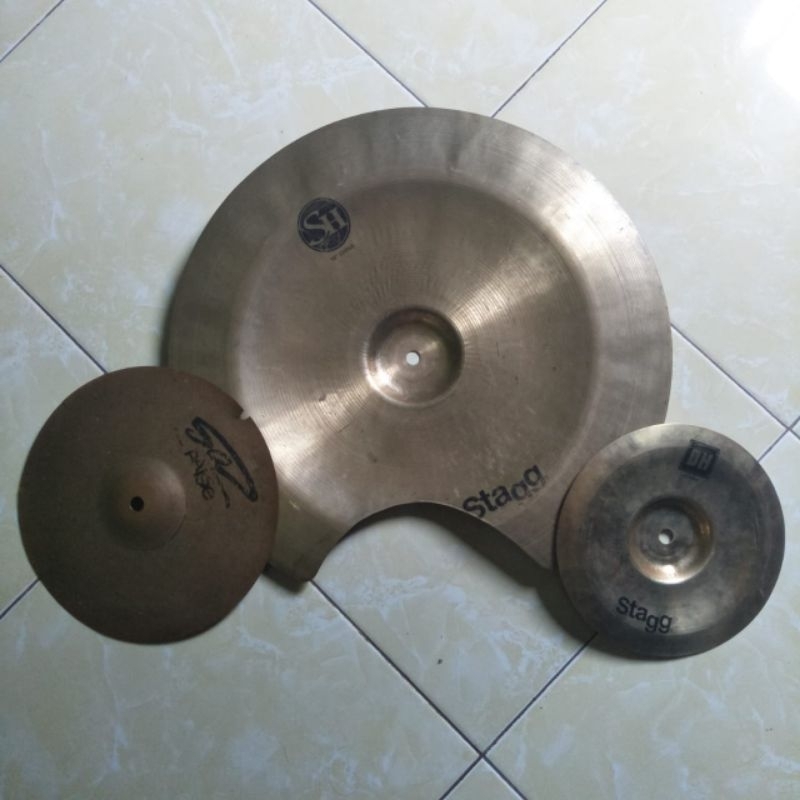 Dijual Paket 3 Cymbal Bekas