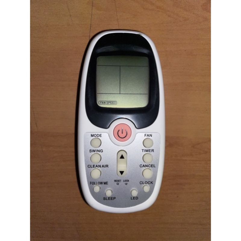 REMOT KONTROL AC PORTBLE MIDEA RG09K ORIGINAL