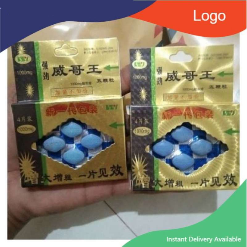 Pil Biru Cina Original Obat Kuat Pria tahan lama ampuh V iagra China 100% asli Mirip Seperti V iagra