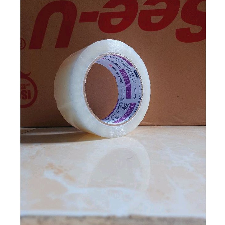 

Lakban Bening 48MM Nachi | Plakban Jumbo 2 inch 100 yard | Isolasi Besar OPP Tape