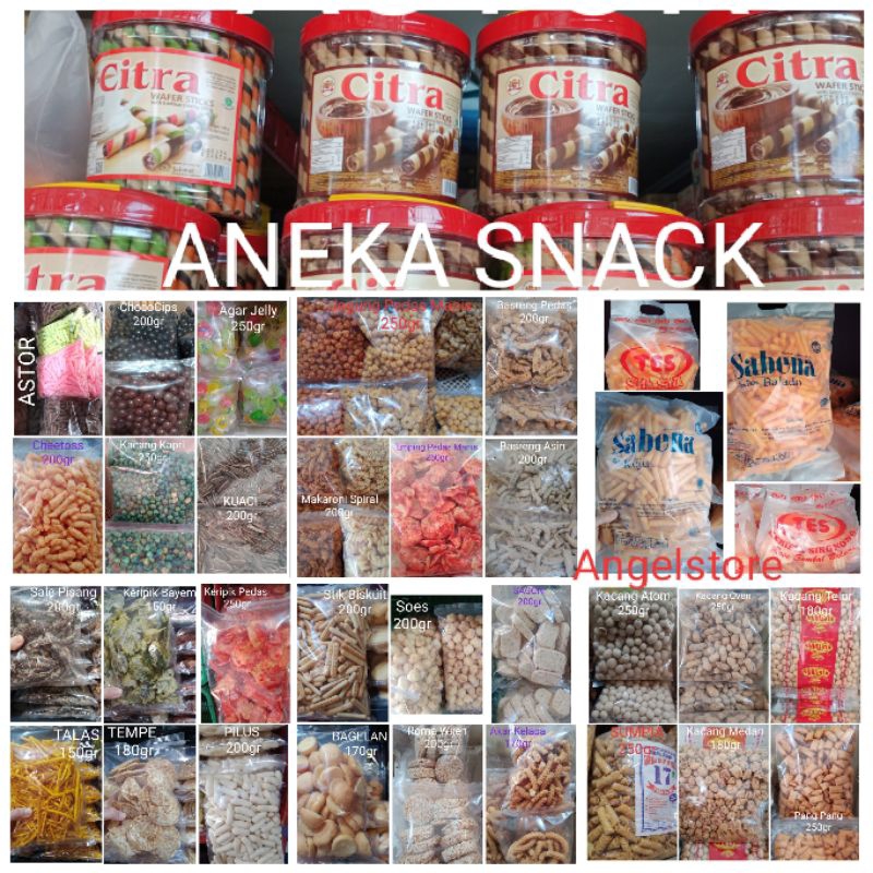 Makaroni Pedas Seblak Pedas Stik Basreng Pedas Keripik Kaca Capsule pedas Kelanting lenting