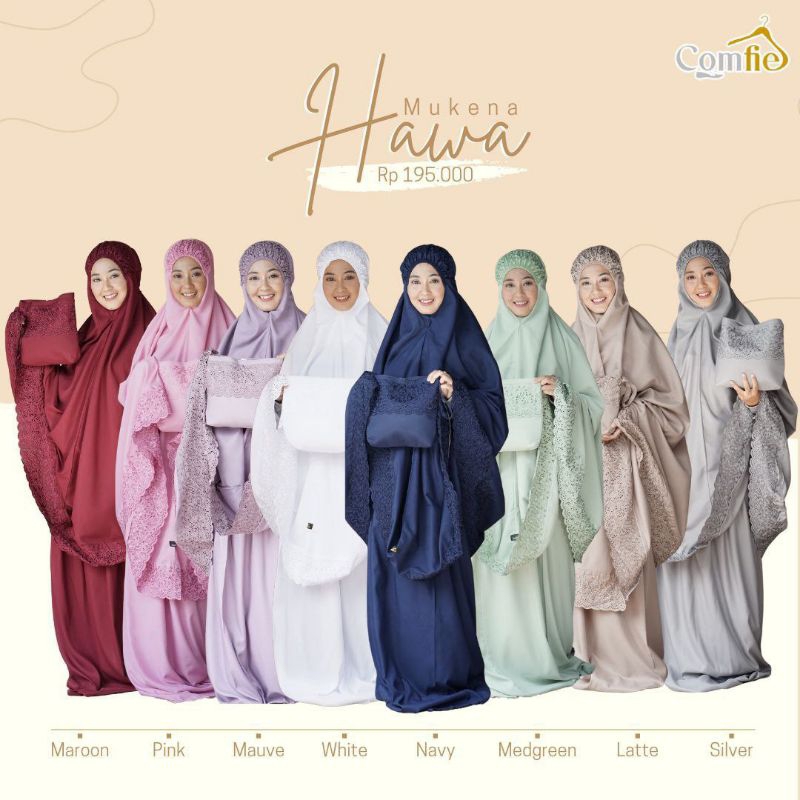 COMFIE MUKENA HAWA RENDA/MUKENA DEWASA