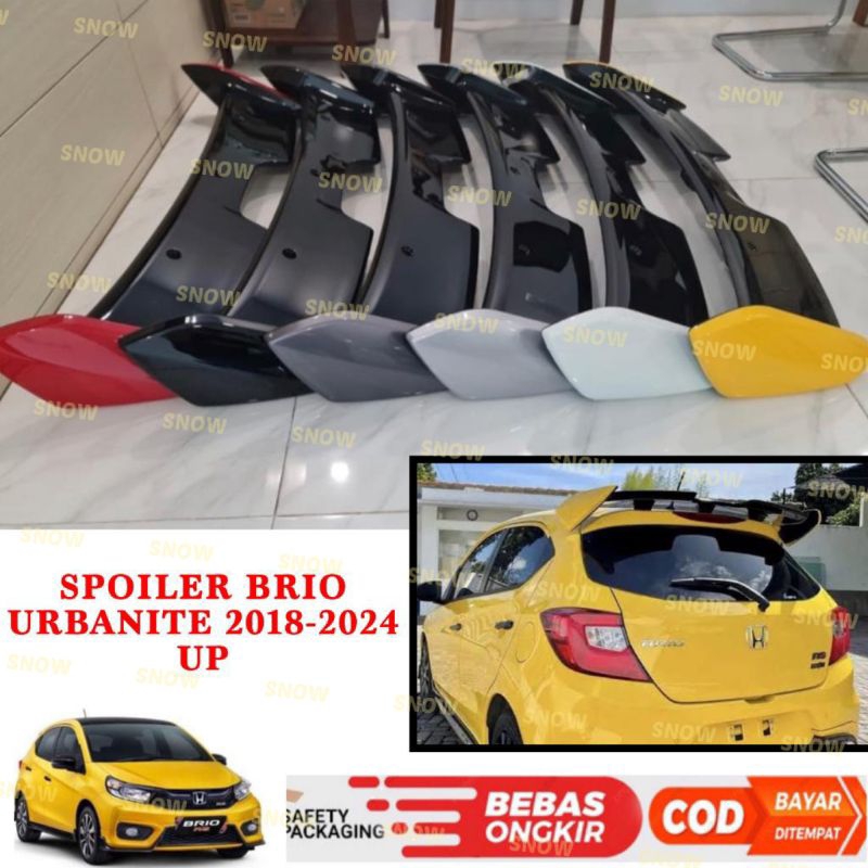 Spoiler Belakang All New Brio 2018 2022 2023 2024 Urbanite RS SATYA