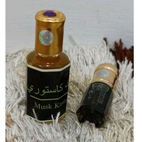 Minyak Kasturi Asli Ukuran 12ML Minyak Wangi Non Alkohol Parfum  Sholat Gratis Minyak Gaharu