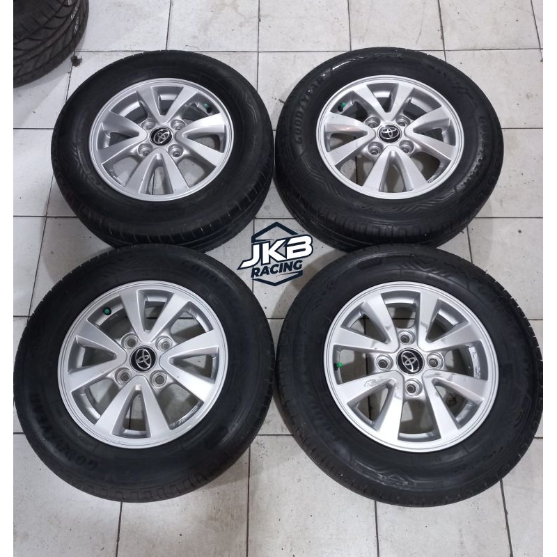 VELG MOBIL SECOND OEM AVANZA RING 14X5 HOLE 4X114.3 ET45 BAN 185 70 R14