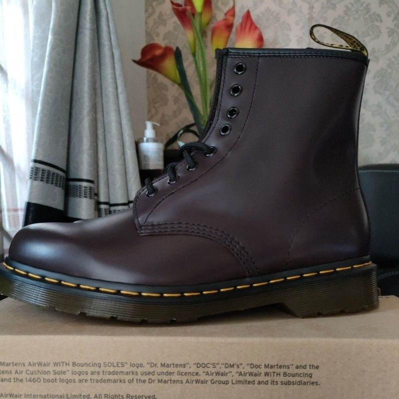 Dr.Martens 1460 BURGUNDY SMOOTH