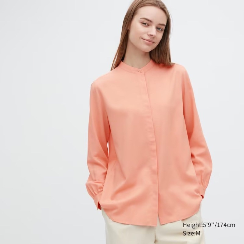 Unq rayon longsleeved  cotton blouse