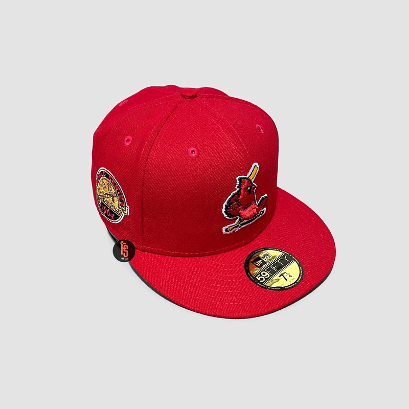 TOPI NEW ERA ORIGINAL 5950 WS 1964 SAINT LOUIS CARDINALS RED UV GREY