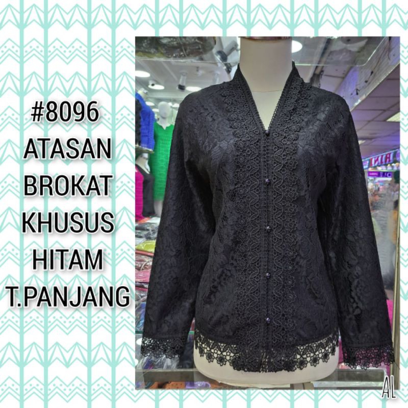 Kebaya brokat lengan panjang lapis furing