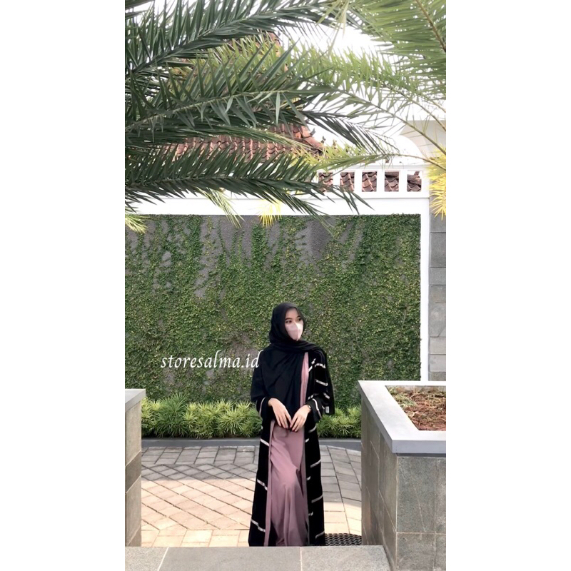 BUSANA MUSLIM ABAYA ZAINAB BY SALMA RAHMA COLLECTION