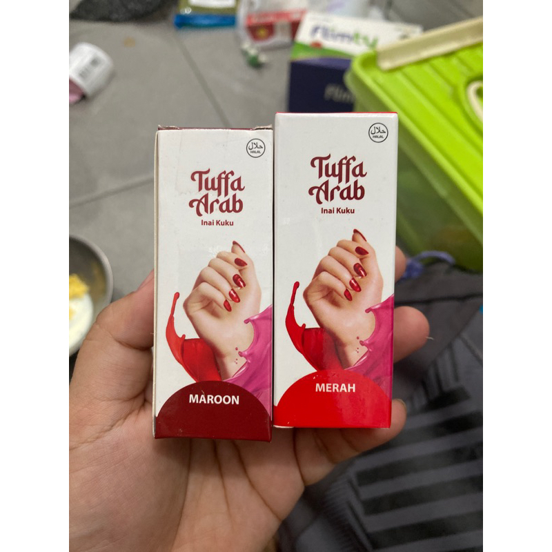 BISA COD - TUFFAH NAIL HENNA - KUTEX HALAL- KUTEX SHOLAT HENNA