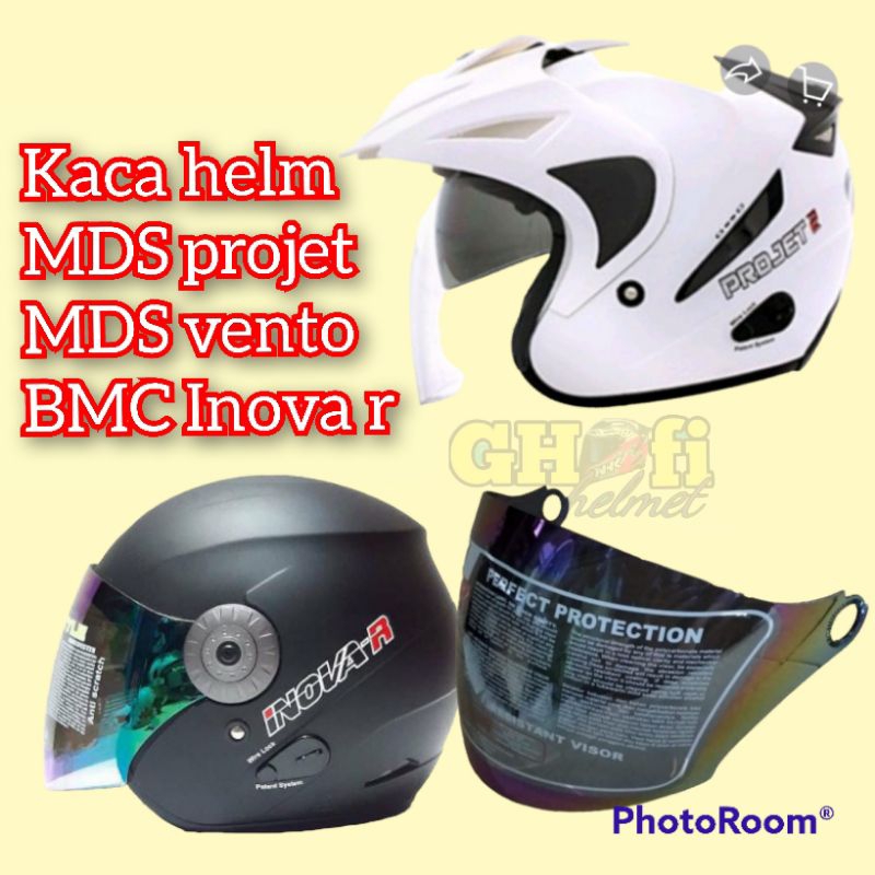 kaca helm MDS projet2/MDS vento/MDS pro series