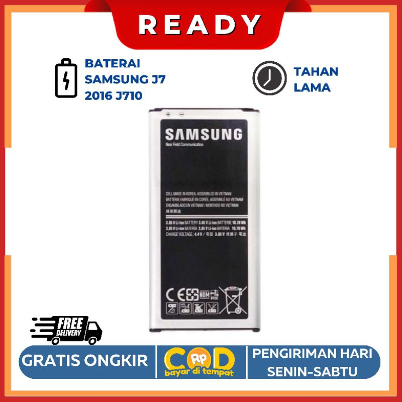 Baterai Battery Samsung J7 2016 J710 Original