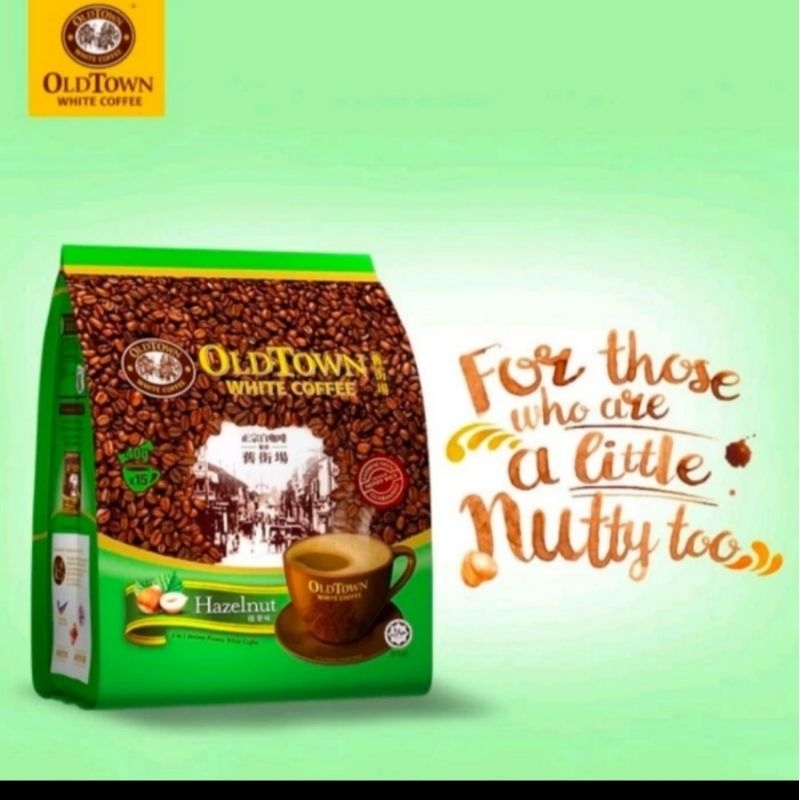 

Old Town Ehite Coffee hazelnut isi 15 pcs