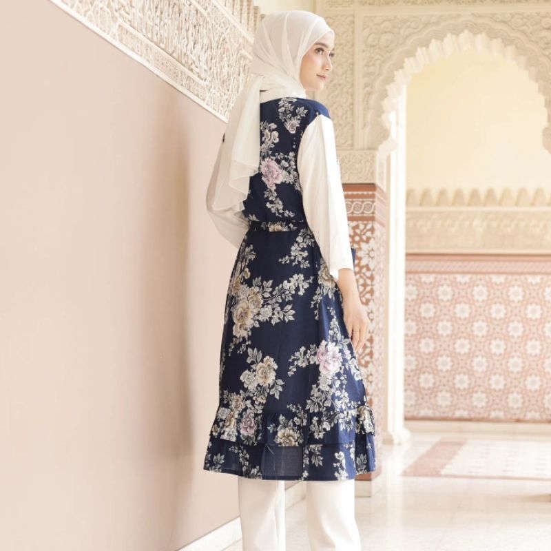 Shaina Stripes - LONG TUNIK IBU HAMIL JUMBO BUMIL BUSUI LEBARAN CANTIK