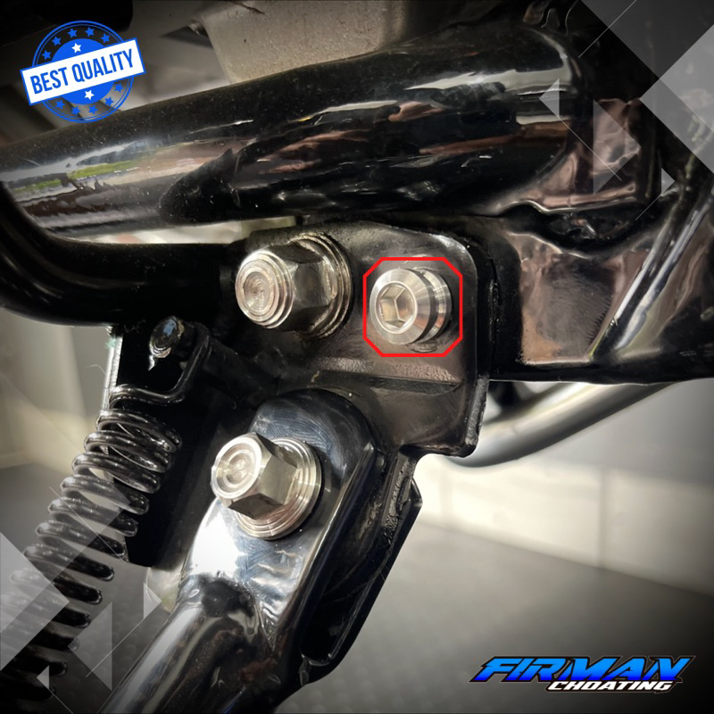 BAUT CUSTOM PROBOLT M8x15 DRAT 12 1,5CM STENLIS ANTI KARAT (Harga/1biji)