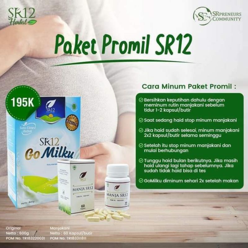 SR12 Paket promil lengkap