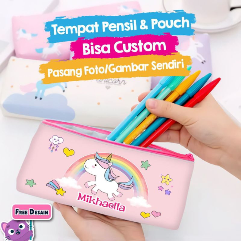 

Tempat pensil custom tema dan tulisan free design uk. 22x11