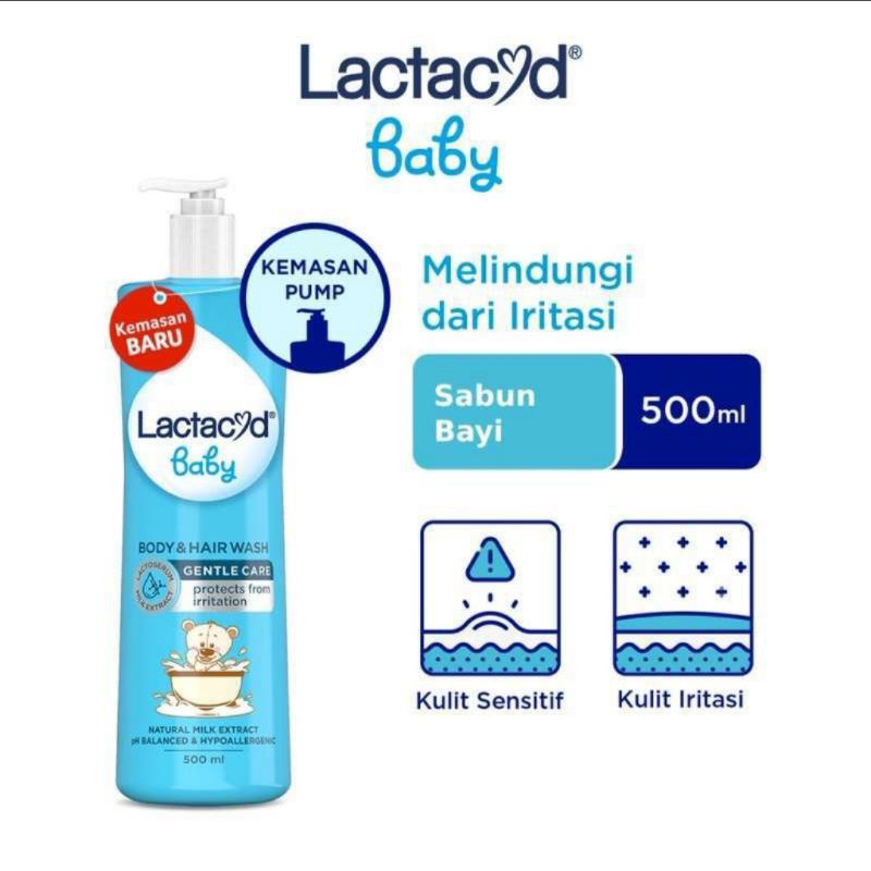lactacyd baby gentle care 500 ml
