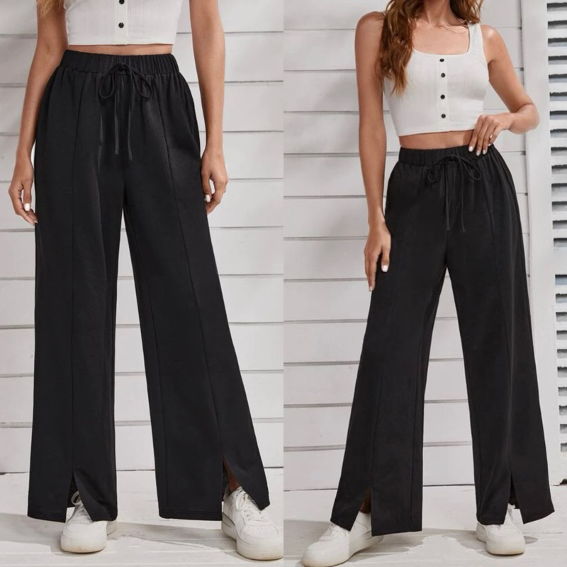 SKOUTWEAR | Kylie Pants Slit (Petite Size to Plus Size) ANTI LECEK